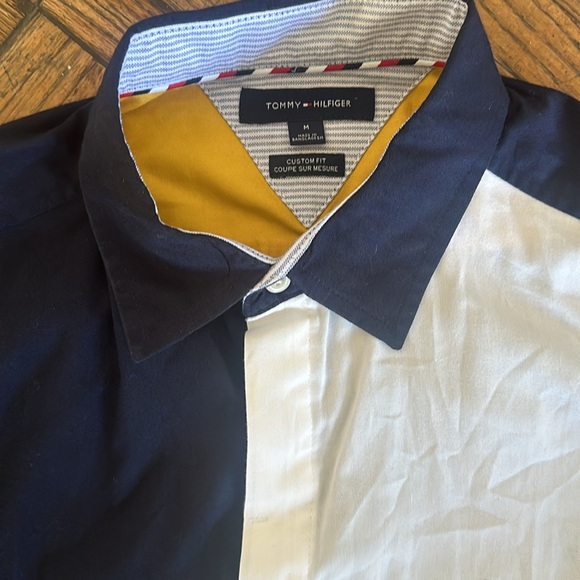 Tommy Hilfiger Plaid Shirt Color Block - Picture 2 of 3